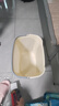 京东物流 脏衣篓家用脏衣服收纳筐脏衣篮浴室洗衣篮神器收纳筐 奶油黄 大号【长36宽25.5高32.5CM】 实拍图