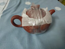 百年利永宜兴纯全手工紫砂壶原矿朱泥鱼化龙·悦功夫茶具泡茶壶家用 鱼化龙·悦 370ml 实拍图