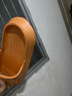 情侣居家男女室内软厚底浴室洗澡防滑凉拖鞋 橘色 【38-39】码 实拍图