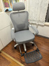 卡弗特人体工学椅电脑椅家用久坐舒适电竞椅宿舍椅子办公人体力学座椅 二代【白框灰】弹簧坐垫/带搁脚 联动扶手 实拍图