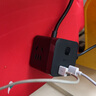 公牛（BULL）20W PD苹果快充魔方插座/插线板/插排/接线板 Type-c+USB+3孔 全长3米黑色 GNV-UU2203H 总控开关 实拍图