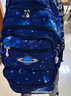 智多宝新款书包小学生男孩大容量1-3-4-6年级男童减压减负儿童双肩背包 大号星空蓝+（笔盒+手表+挂饰） 实拍图