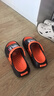 洁丽雅凉拖鞋男士夏季2025年新款户外穿沙滩防滑开车上班两用运动凉鞋男 活力橙 42-43 (适合41-42码) 实拍图