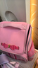 剑桥树书包小学生女生儿童4-6年级护脊减负高颜值大容量双肩包 玫粉大码 实拍图