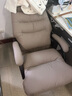 顾全C533家用老板椅舒适久坐办公椅电脑椅可躺工学椅子环保真皮座椅 浅咖 超纤皮 弓形脚（高性价比) 实拍图