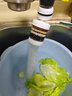 水龙头防溅过滤花洒家用自来水净化器防溅神器过滤器可旋转 升级6重过滤花洒喷头1个-随机色 实拍图