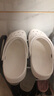 卡骆驰（CROCS）洞洞鞋贝雅男鞋女鞋轻便耐磨一脚蹬拖鞋休闲鞋|10126 白-100 41 /42(260mm) 实拍图