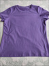 蕉下（beneunder）正肩棉质短袖T恤女士25新款轻薄透气休闲百搭圆领上衣女GP930 幻雾紫 M 实拍图