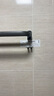 百悍毛巾架免打孔卫生间置物架浴室挂件厕所浴巾架毛巾杆套装洗手间 实拍图