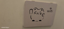 musong免打孔上翻盖电表箱装饰画超薄盖板遮挡多媒体弱电箱信息箱网线盒 招财猫【遮挡厚度1.7cm】 【小号】外径44 * 33覆盖内径39*29 cm 实拍图