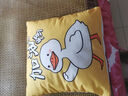 卡通枕头沙发抱枕客厅床头靠枕方枕芯办公室椅子背靠汽车靠垫抱枕 粉色仙女水 35x35cm一只装 实拍图