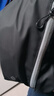 京东京造 四层分区防泼水胸包 骑行运动男女休闲包斜挎包单肩包黑色2.25L 实拍图