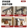 八海鸟吸盘挂钩一排吸盘门后挂钩入户门后挂衣架免打孔强力承重浴室挂钩 实拍图