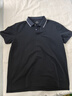 网易严选5A抑菌冰丝冰感polo衫轻商务衫短袖男士高端吸汗透七夕送男友老公 A款凉感抑菌-质感黑 XL 实拍图