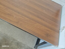 超·奈（CHAONAI）【顺丰到家】电脑桌家用台式简约办公卧室小户型学习桌简易书桌子 【单桌25MM厚桌面】黑架+古橡木 长140CM宽80CM高75CM 实拍图