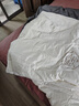 康尔馨A类磨毛被子四季被60s纯棉春秋纤维被芯 4.9斤200*230cm【白色】 实拍图