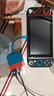 毕亚兹 Switch采集卡NS便携底座USB3.0采集器游戏直播录制连接iPad平板笔记本电脑电视扩展坞配件 红蓝 实拍图
