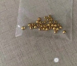 喜上眉梢喜饰黄金古法金珠999足金散珠硬金光面磨砂转运珠路路通圣诞礼物 4mm 重版光珠四颗 0.8g 实拍图
