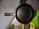 LODGE【美国进口】洛矶平底锅不易粘锅铸铁锅无涂层煎锅煎牛排锅 L8SK3- 26cm 实拍图