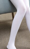 驰动儿童连裤袜芭蕾舞袜女童打底裤丝袜跳舞长袜子舞蹈袜白色XL码 实拍图