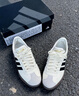 adidas「T头鞋」VL COURT复古休闲板鞋德训鞋男女阿迪达斯轻运动 汉玉白/黑色/树脂黄   36 实拍图
