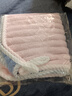 洁丽雅同款 挂式擦手巾卫生间 毛巾洗脸巾吸水不掉毛30*30 多条装 蓝色+粉色-优惠尝鲜装 2条 实拍图