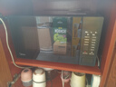 美的（Midea）微波炉20L大容量平板易清洁内胆智能菜单高效速热  一键解冻杀菌除味宝宝菜单国家补贴 M2C同款 黑色 M22J 实拍图