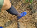 李宁（LI-NING）护小腿羽毛球护腿长筒套防晒冰丝夏篮球运动保护套薄款压力袜 黑色【高弹防滑 速干透气】两只装 L （建议体重110-135斤以内） 实拍图