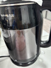 九阳电热水壶电水壶家用1.7L大容量食品级304不锈钢胆烧水壶开水煲双钢杯体防烫保温 1.7L 【亮黑色】 实拍图