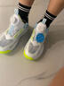 鸿星尔克（ERKE）童鞋中大童球鞋儿童夏季训练篮球鞋尔克白/荧光亮光绿35 实拍图