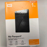 西部数据（WD）1TB 移动硬盘 USB3.0 My Passport随行版2.5英寸 黑 机械硬盘 笔记本电脑外接 大容量加密存储 实拍图