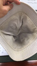 宁钗渔夫帽男帽春夏季太阳帽子旅游双面防晒折叠遮阳帽男女盆帽小礼帽 浅卡其 【升级版】-均码(57-58)cm 实拍图