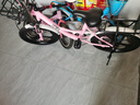凤凰（Phoenix）儿童自行车凤凰儿童自行车10岁以上女童自行车6-10岁小学生自行车 顶配粉丨一体轮+后座+减震+礼包 20寸【适合130-160cm】 实拍图
