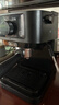 德龙（Delonghi）【政府补贴】咖啡机 半自动咖啡机 小型家用15Bar泵压意式浓缩美式 独立温控手动打奶泡 EC235.BK 实拍图