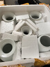 梓琦景德镇陶瓷插花工艺品家居装饰中式客厅装饰书房电视柜水培插花瓶 月亮赏瓶高22+底座 实拍图