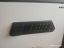 艾谱保险柜家用指纹密码保险箱小型 智能办公财务保管箱 全钢防盗防搬走入墙柜固定夹万 京尚高30CM白 实拍图