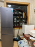 海信（Hisense）215L三开门超薄大容量电冰箱 三温区中门变温软冷冻 节能静音小占地家用租房小户型宿舍神器 BCD-215YK1F 实拍图