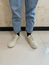 森馬男鞋2025秋季新款休闲百搭小白鞋子男士软底轻便厚底增高板鞋男款 米色 39 实拍图