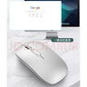 墨一 mac苹果无线鼠标笔记本电脑双模可充电蓝牙鼠标 适用于Macbook pro/air/ipad平板配件 旗舰版-钛空银【一键返回桌面丨续航升级丨低噪无声】 实拍图
