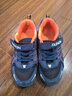 李宁重燃断码男童鞋子中大童透气网面2025秋季儿童皮面运动休闲跑步鞋 1712深蓝橘单网 34 实拍图