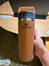 STANLEY保温杯咖啡杯保温保冷水杯居家办公便携随行男女学生杯子生日礼物 【容量升级】吐司棕 473ml 实拍图
