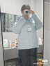波司登（BOSIDENG）25年新款羽绒服90绒女短款连帽保暖防风修身加厚外套B250245112XS 净水蓝|5981-欧若风 L 170/92A 体重约140-150斤 实拍图