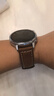watchbond适用华为GT6真皮表带GT5/Watch5/gt5pro/GT4/gt6pro复古小牛皮表带Watch5/4Pro腕带男士46mm表带 实拍图