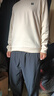 361°卫衣男装秋冬季长袖运动服休闲圆领宽松加绒上衣服652344801D-8 实拍图