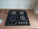 COOTAW三眼燃气灶四眼家用嵌入式不锈钢定时煤气炉多头灶具炉灶 双灶触控款 液化气 实拍图