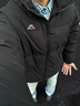卡帕（Kappa）夏之光同款运动羽绒服男冬季简约基础款女立领保暖外套K0FZ2YY09D 【极简设计｜静奢质感】黑色 S 实拍图