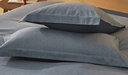 水星家纺枕套全棉枕头套100%纯棉磨毛加厚枕头罩一对装双人家用48x74cm 实拍图