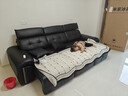 酷比得电动沙发床意式极简三人位小户型多功能伸缩真皮沙发客厅 【360°全真皮】S级头层牛皮三人位2.8米.三功能 实拍图