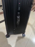 纯奢（CHEYSIR）五轮超大容量行李箱万向轮PC拉杆箱男女学生旅行箱密码箱包皮箱子 旗舰款-耀夜黑·杯架+USB双充电口 24英寸 -抗菌内里【创新5轮-短途旅游/出行】 实拍图