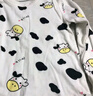 G.DUCKKIDS小黄鸭婴儿秋衣套装全棉高腰护肚秋裤男女宝宝长袖分体睡衣 奶牛 80 cm (建议身高65-72CM,体重15-19斤) 实拍图